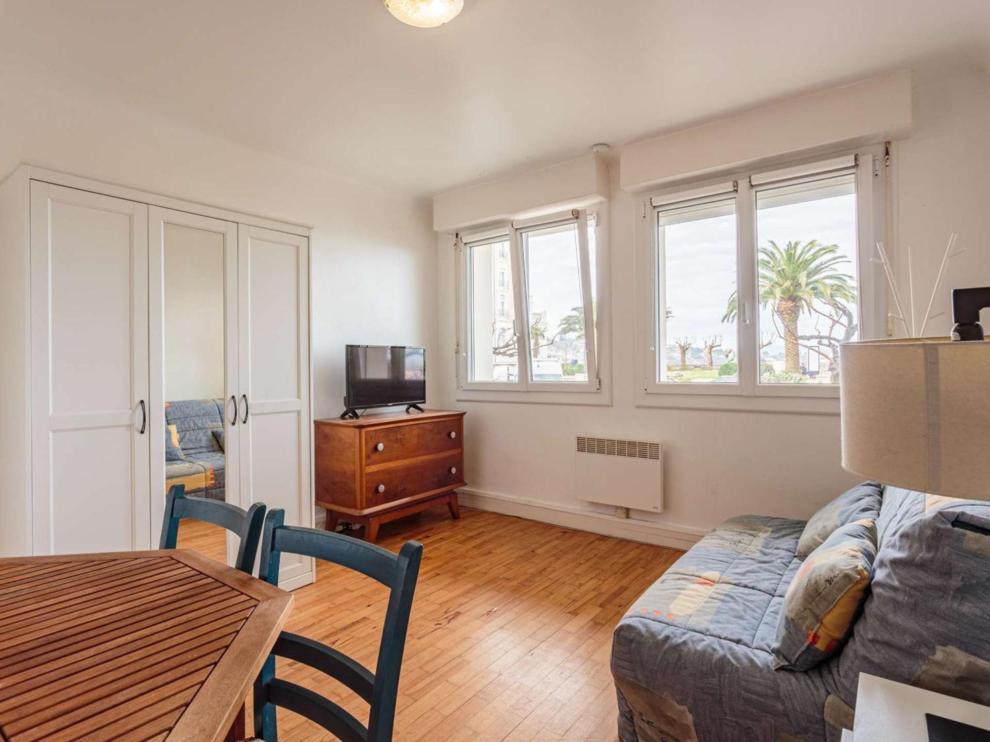 Charmant Studio Face Mer Avec Acces Direct Plage - Fr-1-4-659 Saint-Jean-de-Luz Eksteriør billede